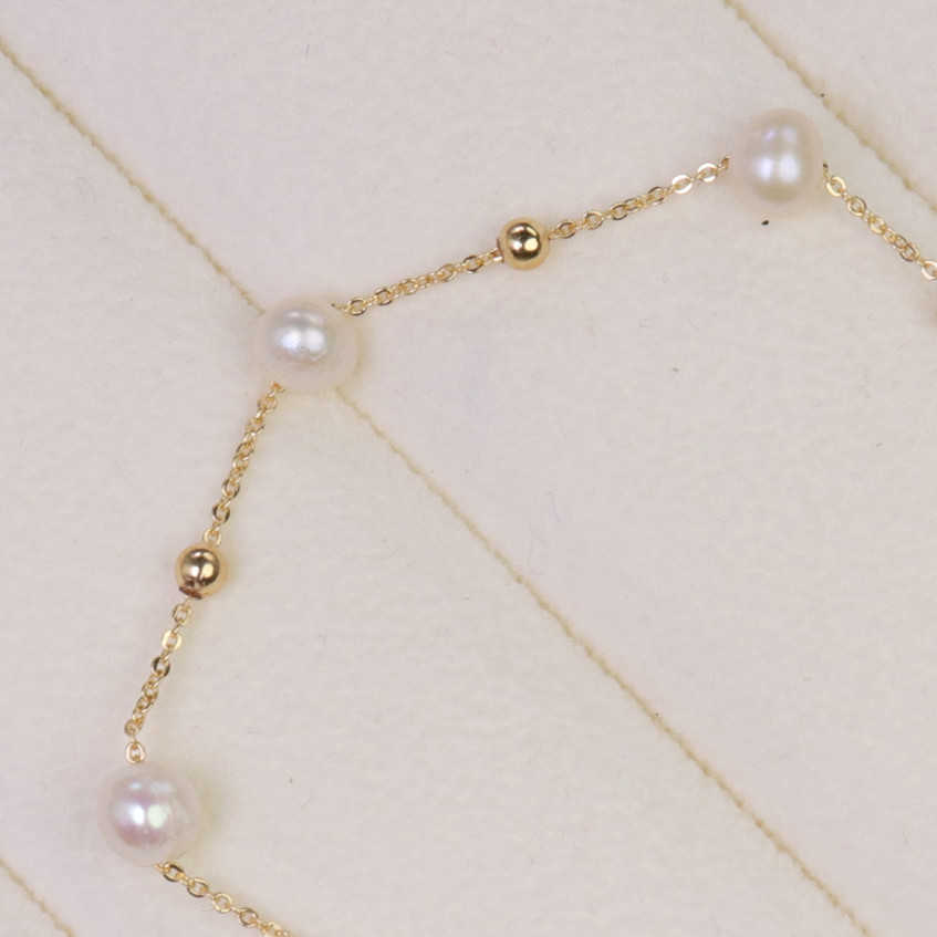 Freshwater Pearl Bracelet Minimalist Girl's Ins Style