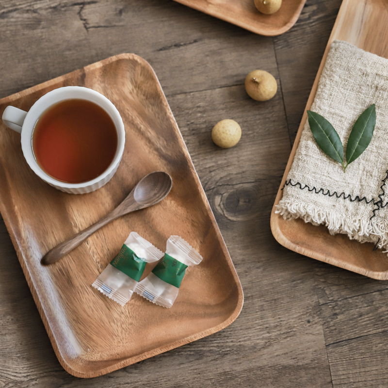 Title 4, Whole wood log snack plate