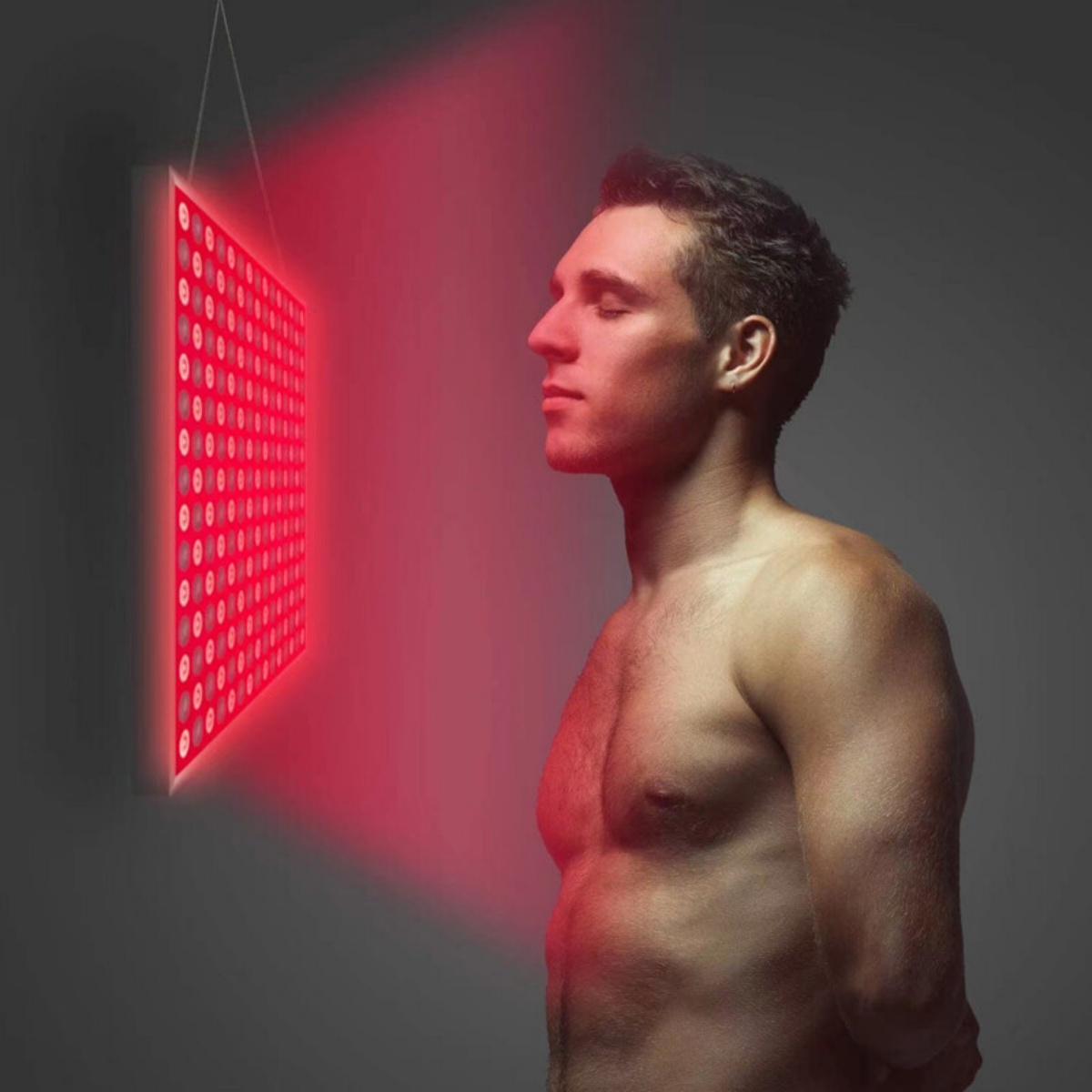 Red Light LED Panel 660nm Near Infrared 850nm Full Body 225 LEDs — image 5