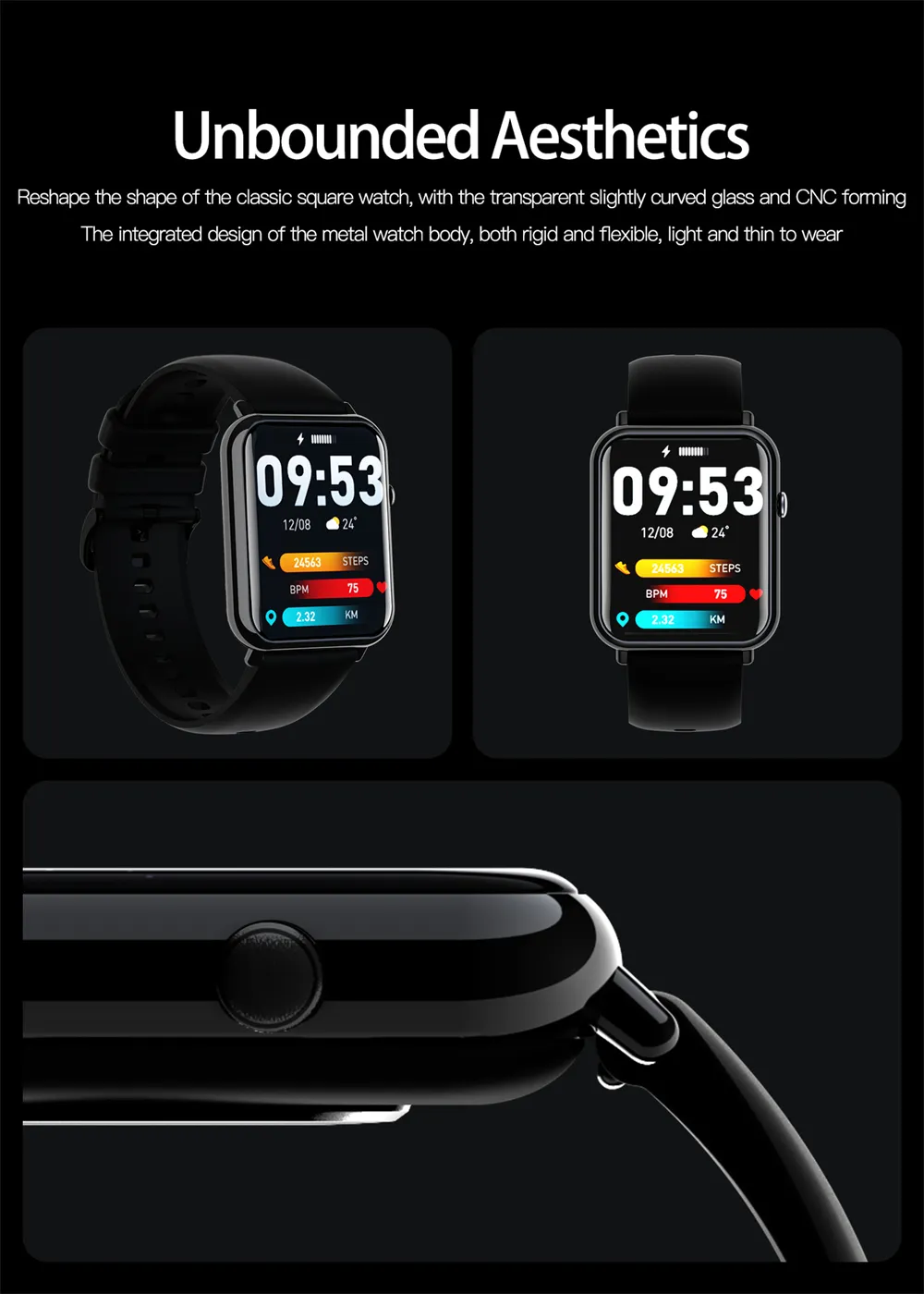 Smart waterproof watch