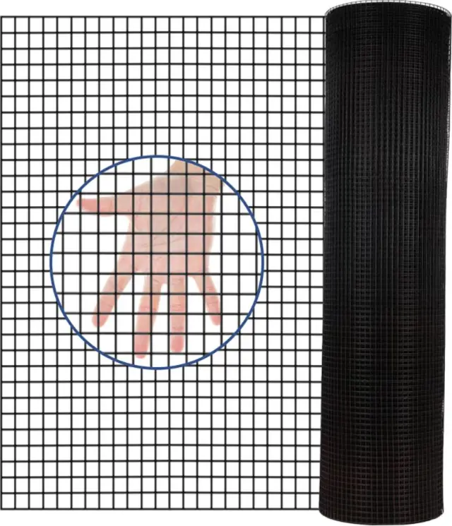 Metal Wire Fence Black - Shop at LoveMi