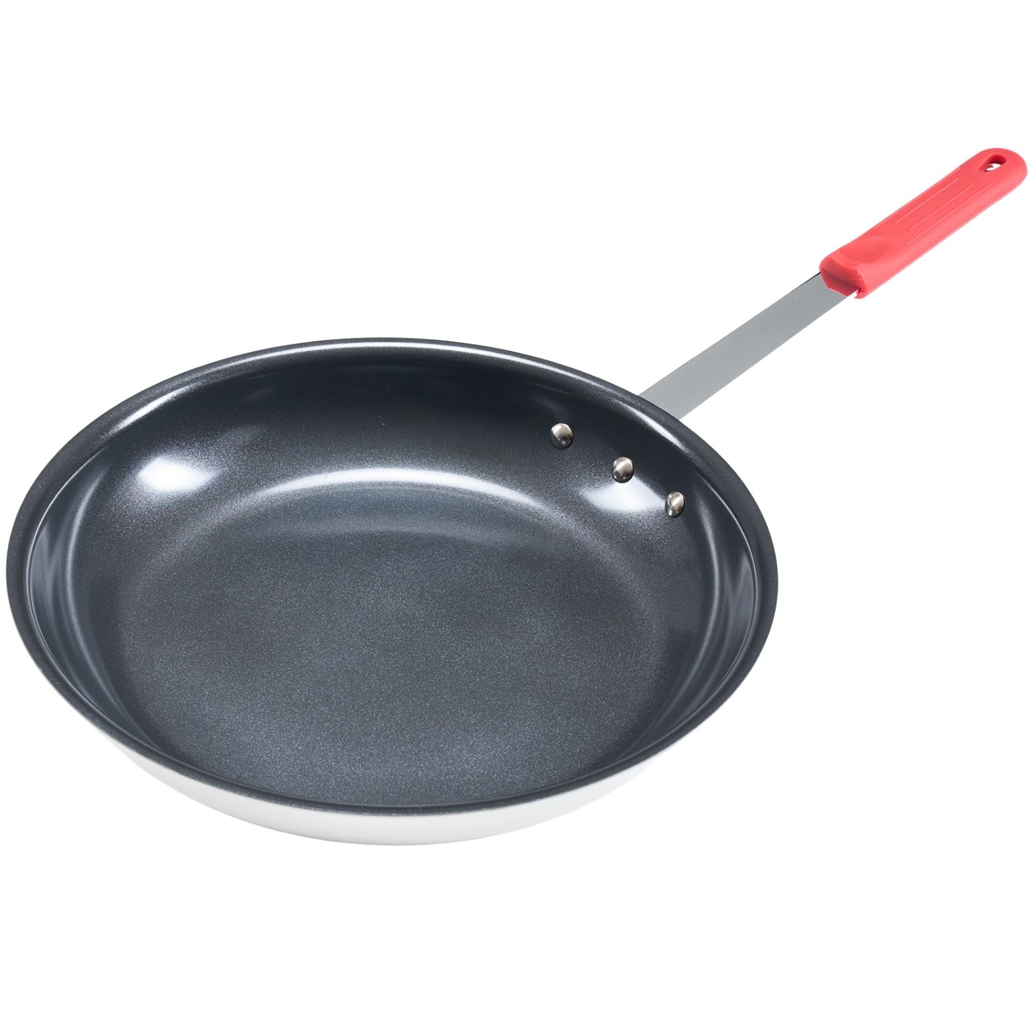 Ceramic Nonstick Egg Pan, Aluminum Frying Pan With Stainless Steel Base, Oven Safe, Dishwasher Safe Skillet image 3