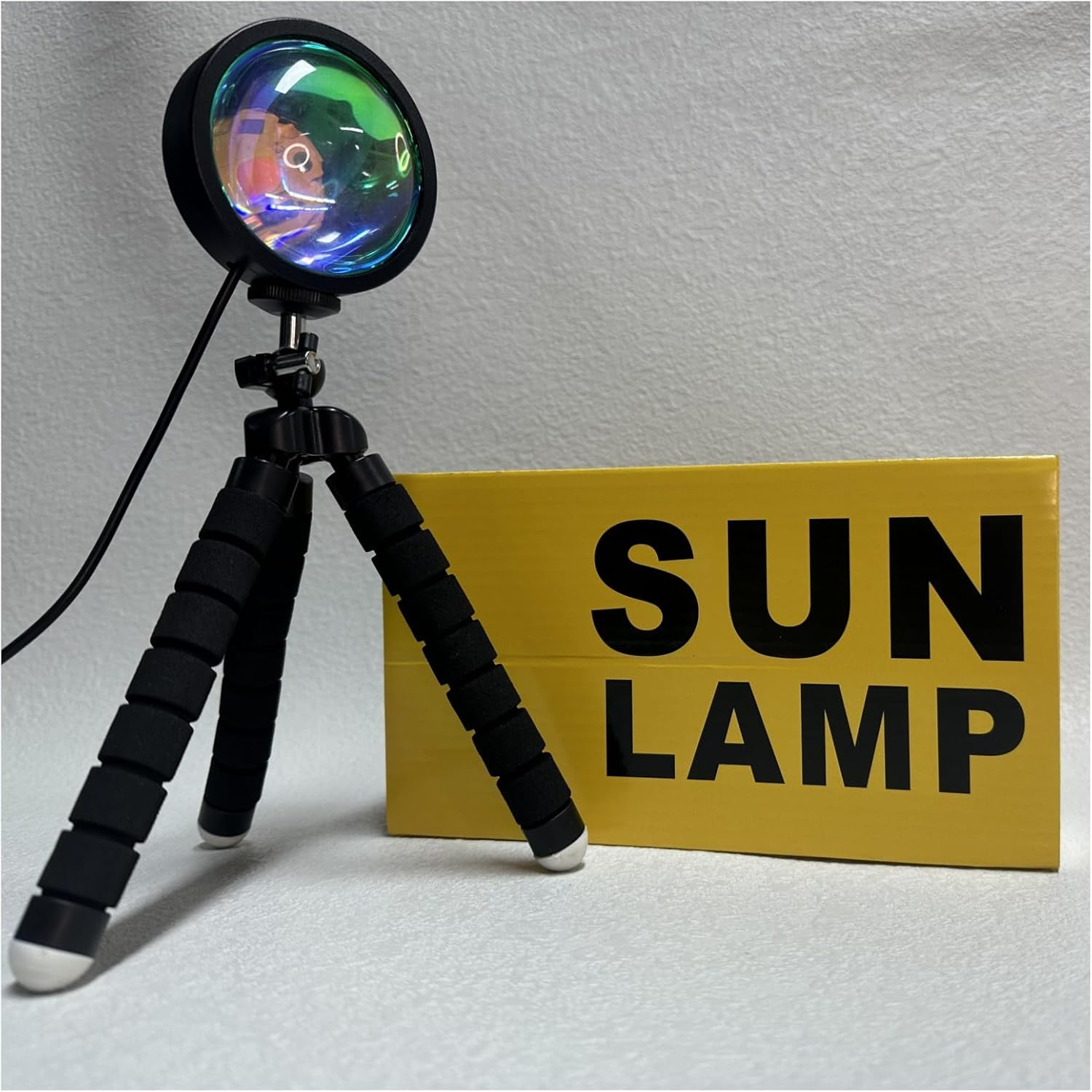 Sunset Lamp Projector Sun Light 360 Rotation Lights For Bedroom Decor — image 5