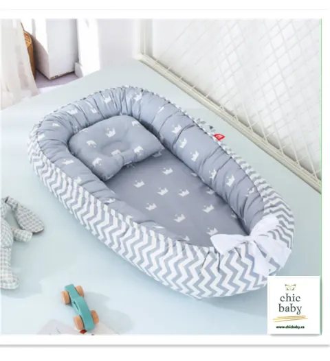 Baby Removable and Washable Bed Crib Portable Travel Bed