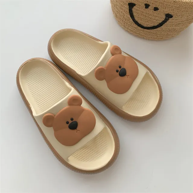 Women's Fashion Thickness Outside The Slippers White - Shop at LoveMi