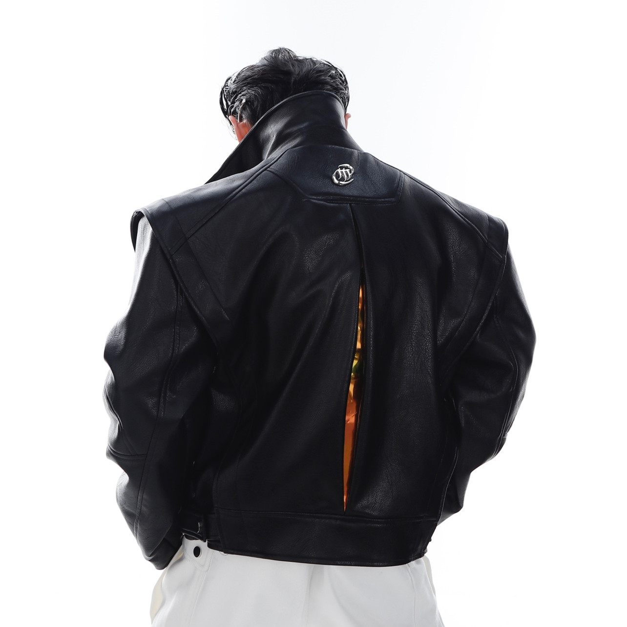 Men's Fashion Patchwork Short Jacket