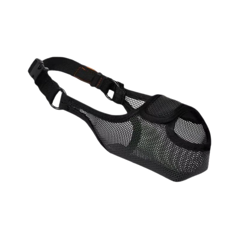 Pet Dog Muzzle Mask To Prevent It From Eating Randomly, Barking, And Biting. It's A Special Muzzle That Is Breathable And Has A Mesh Design Black - Shop at LoveMi