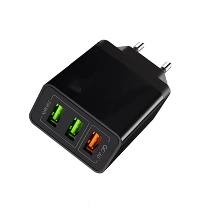 Multi-port Qualcomm Quick Charge European Standard Charger