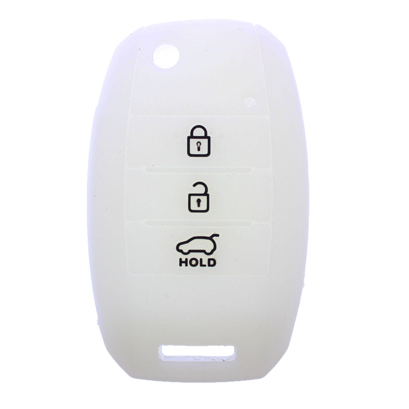 Coque silicone pour clé de voiture Hyundai Kia 3