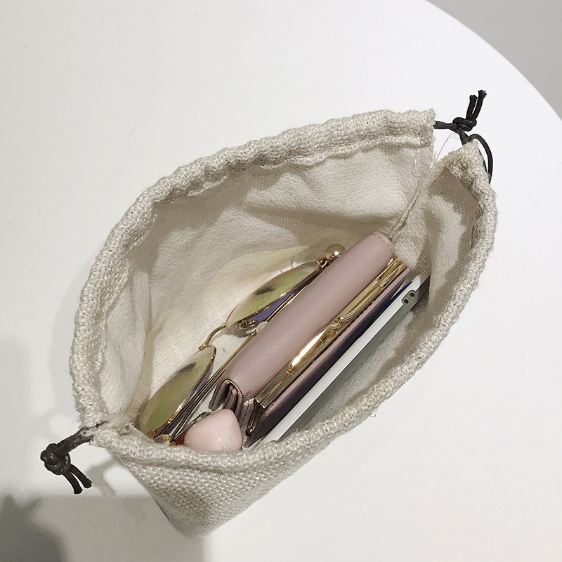 The New Korean Small Round Bag Made Of Grass Single Shoulder Bag Simple