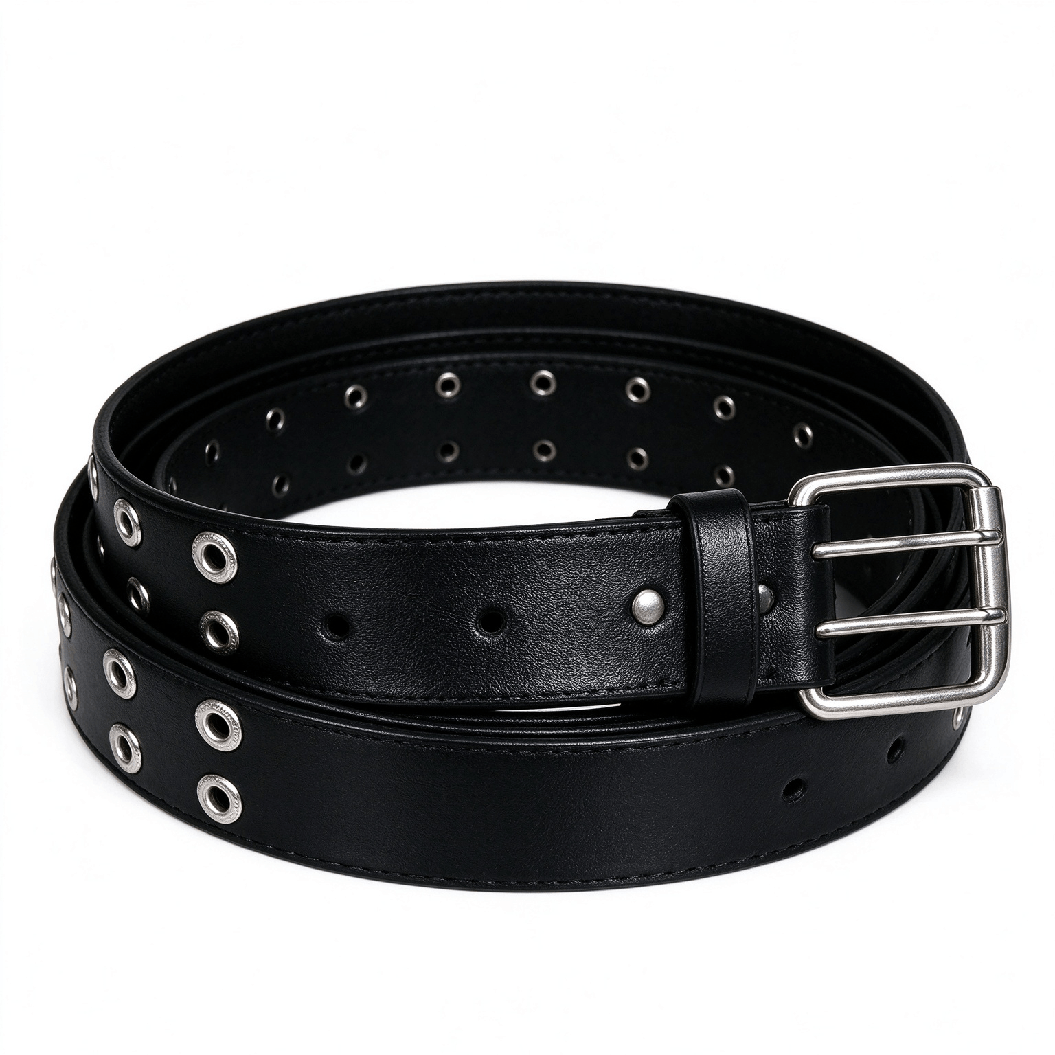 Curea cu cataramă cu capse PU unisex