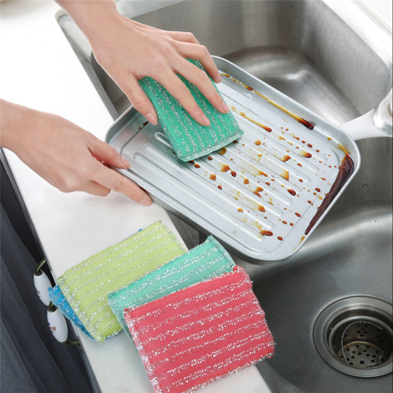 Title 6, Kitchen Cleaning Sponge Block Rag Pot Brush