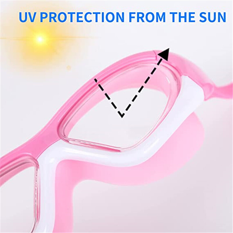 Kids Anti-Fog Swimming Goggles Pool Swim Glasses For Children Boys Girls Uk