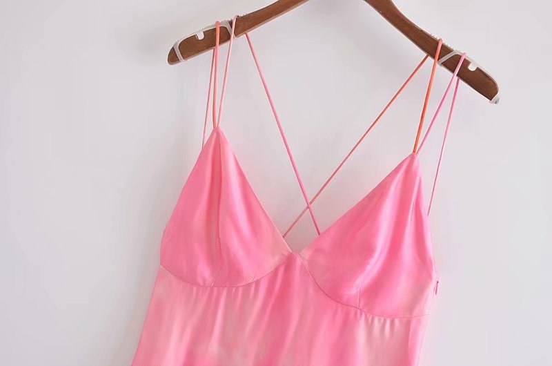 Women's Fashion Sling Tie Dye Mini Dress