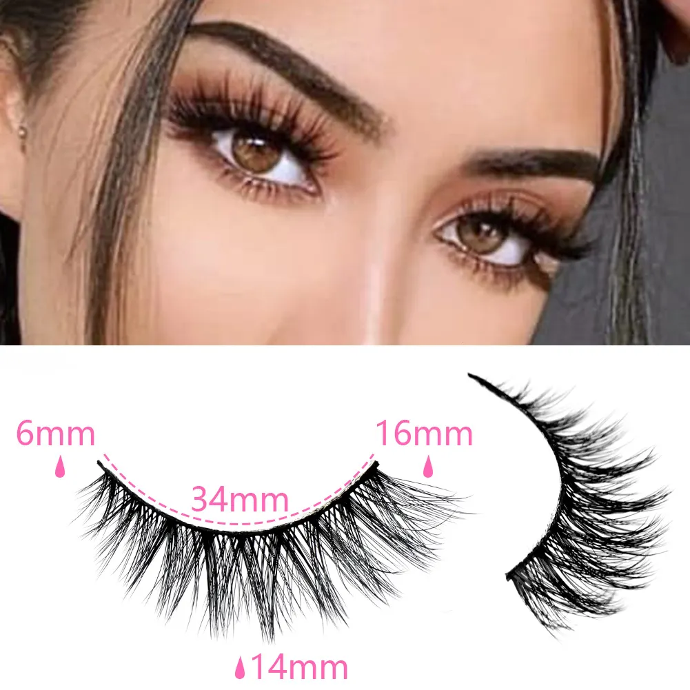 3D False Eyelashes Are Multi-layered, Realistic, Soft