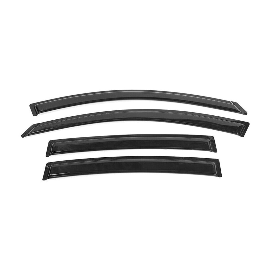 For N Issan 07-12 Altima Sedan L32A Window Visors Rain Sun Guard Vent 4 Pieces