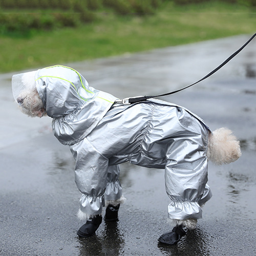 Title 5, Imperméable pour Chien Teddy Quatre Pattes Étan...