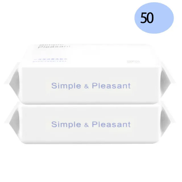 Beauty Cleansing Facial Wipes Soft Towel Plain Weave - Shop at LoveMi