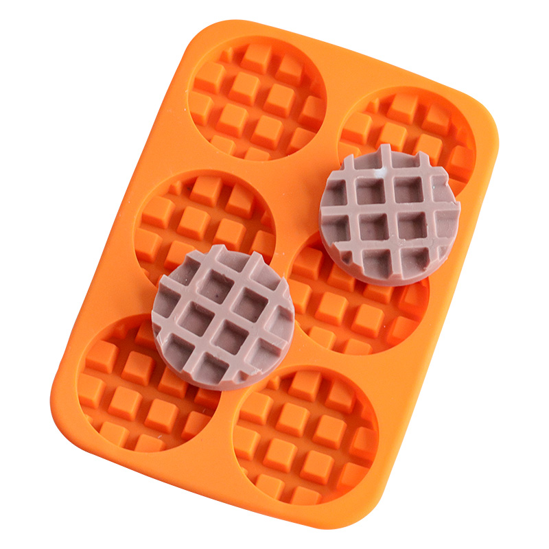 Title 3, Simulation waffle chocolate candle silicone mold