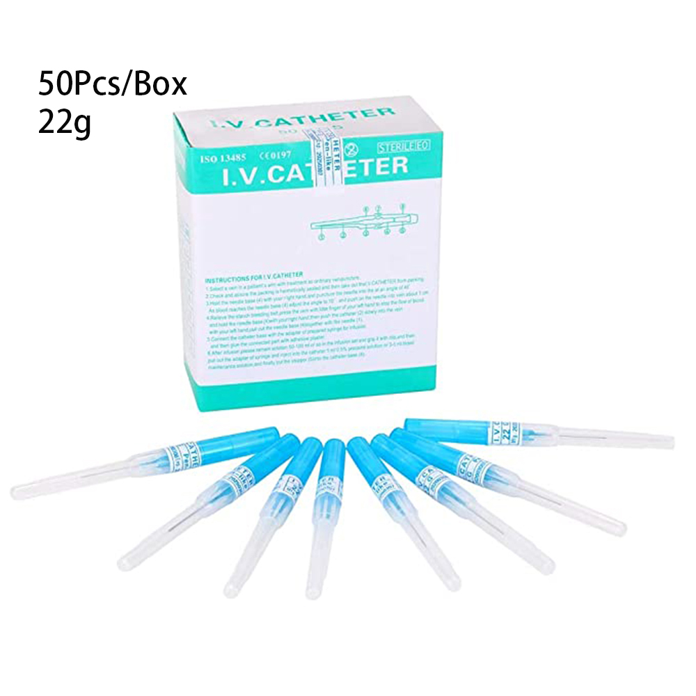 50pcs Disposable Professional Cannula Piercing Sterile Needles