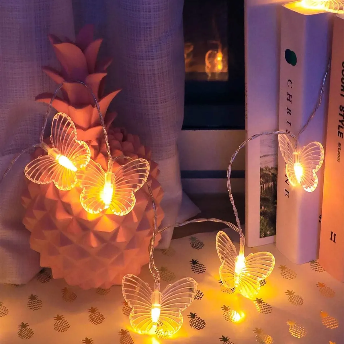 3 Meters 20 Lights Butterfly Christmas Decoration Light String – image 6