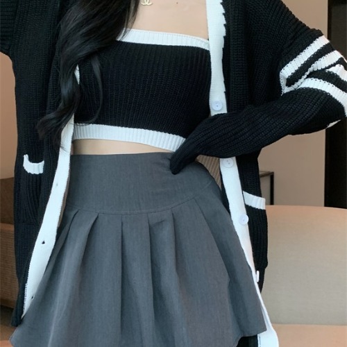 Sweater Knitted Fashion Coat Ladies Spring