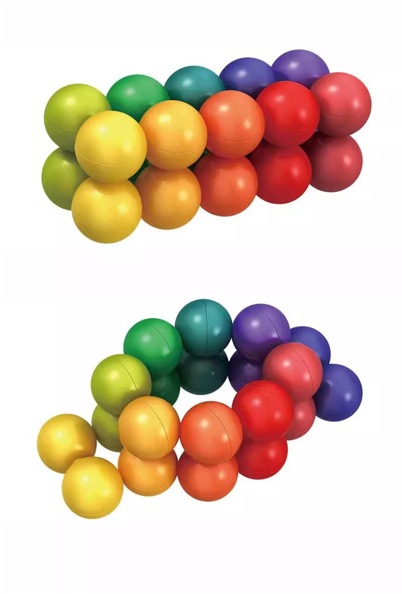 Cross-border 3D Stereoscopic Rubik's Cube Ball Stress-relieving Toy, Kneading Fun Magic Ball Release Ball, Stress-relieving Versatile Rubik's Cube 3x3 — view 4