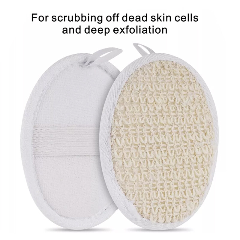 7PCS Back Cream Applicator Lotion For 2 In 1 Body Brush Beech Handle — image 6