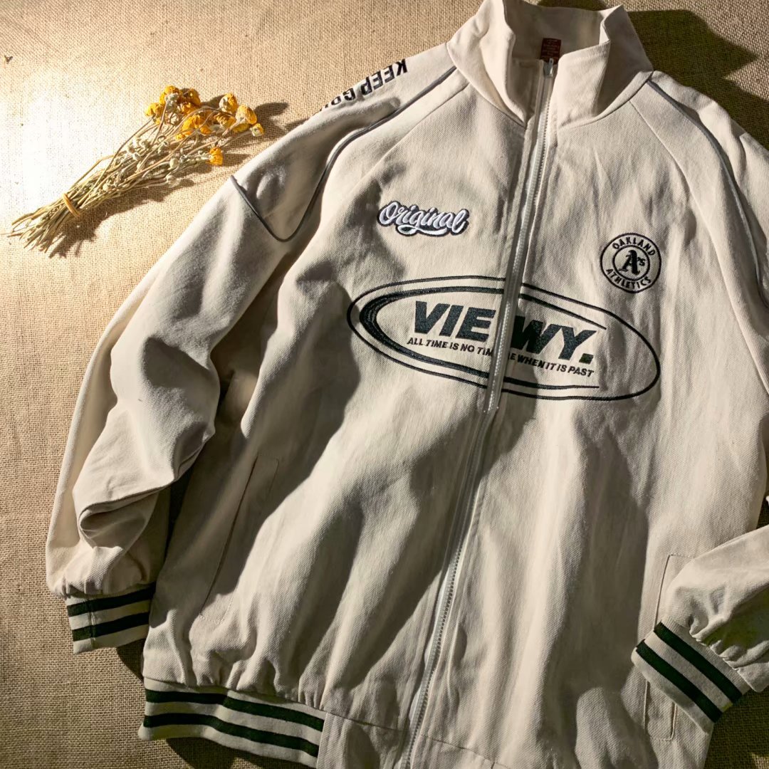 Harajuku Casual American Street Hip-hop Baseball Uniform