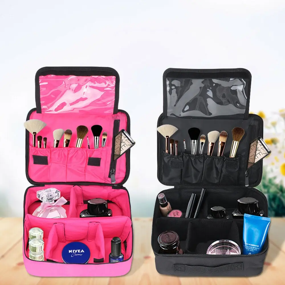 Travel Makeup Bag Cosmetic Toiletry Case Hanging