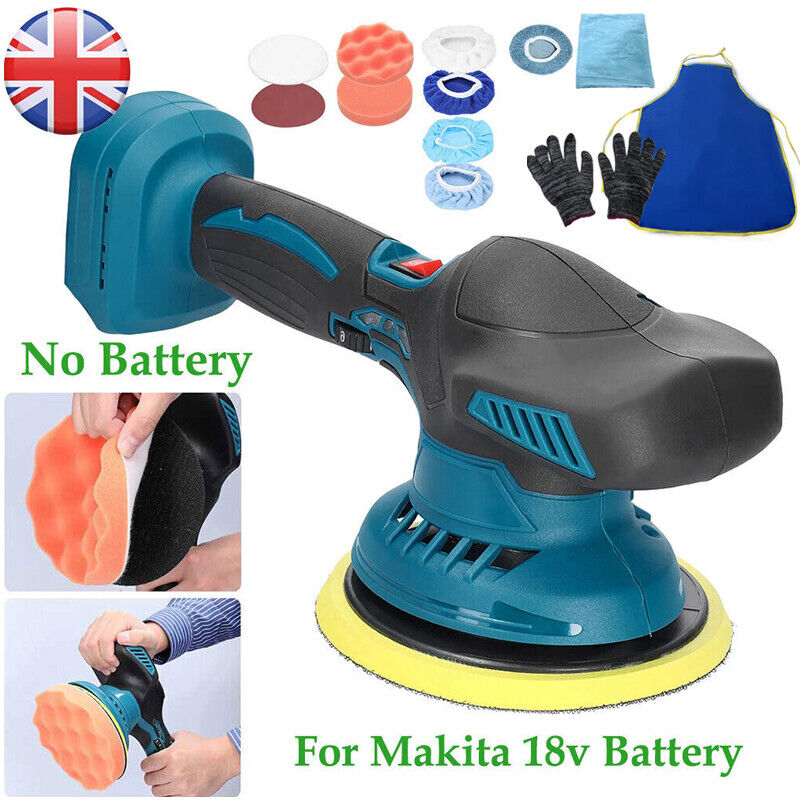 For 18V 6 Cordless Rotary Car Polisher Buffer Sander Polishing Q — image 4