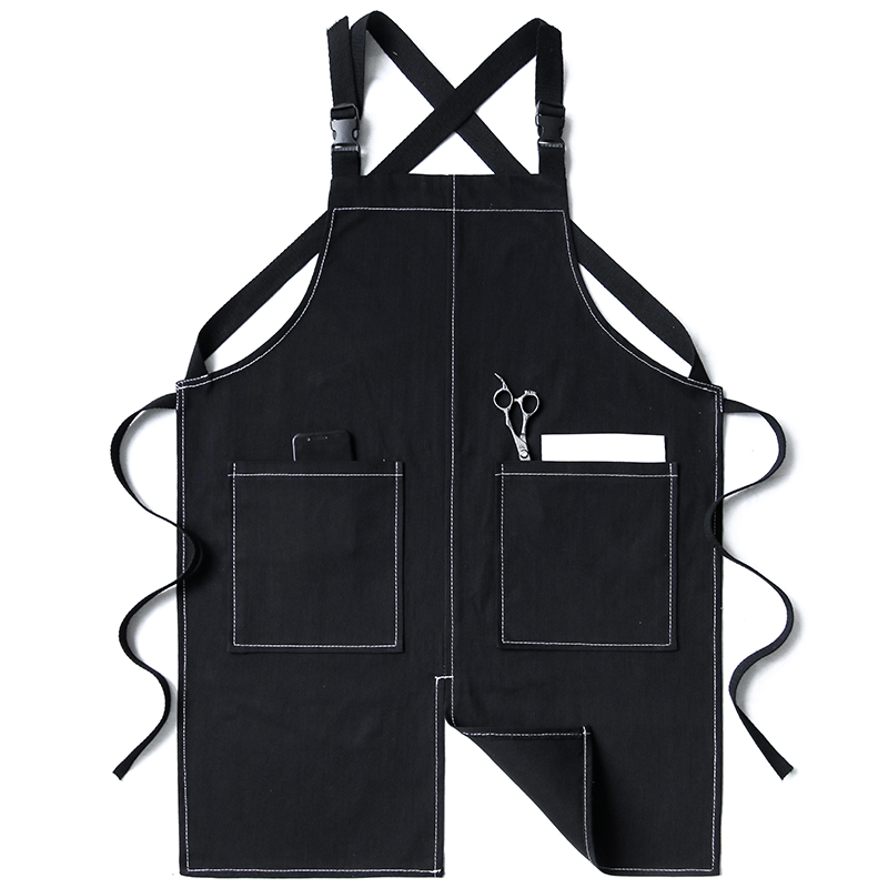 Title 6, Cowboy Apron Korean Style Personality Barista T...