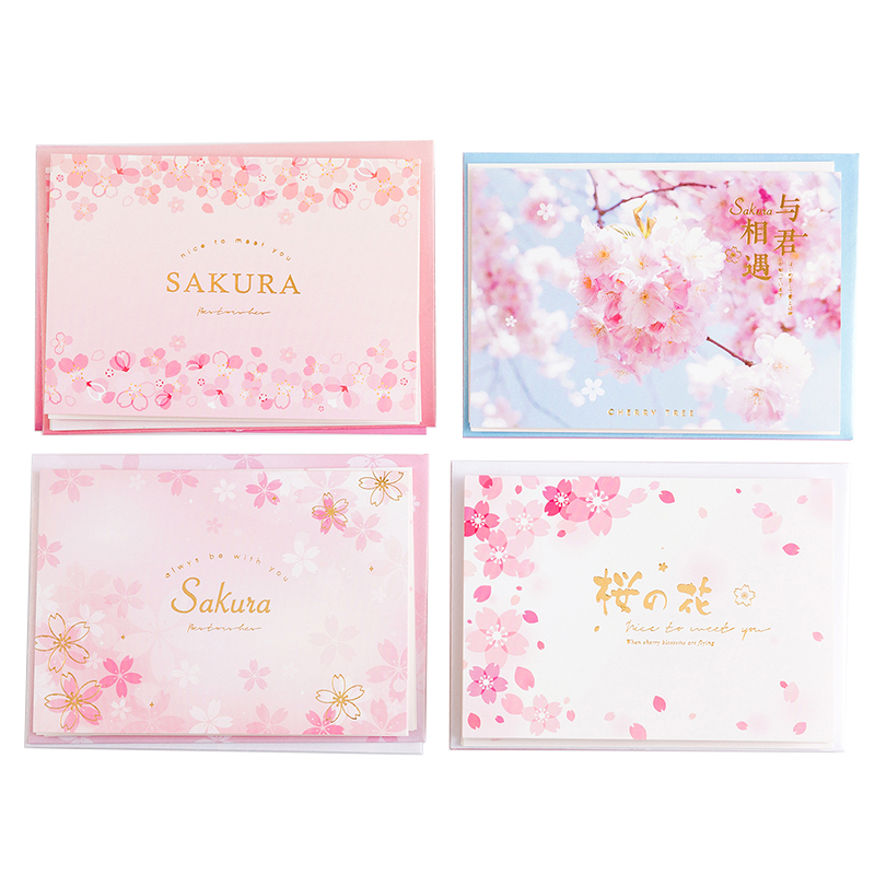 Greeting Card Set Series Hand Account Decorative Envelope