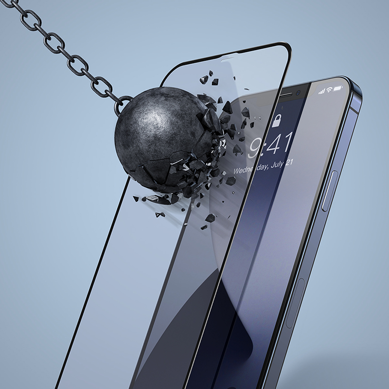 0.23mm Non-broken Edge Full-screen Curved Tempered Film For IP 12 Mini 5.4 Inch — foto 7