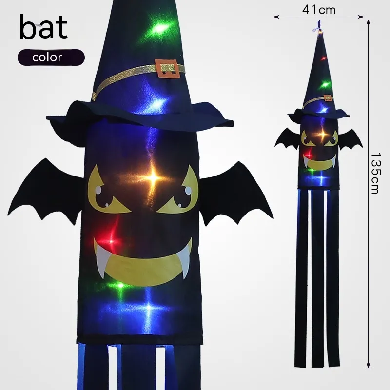Halloween Led Colored Lamp Skull Frame Hair Dryer Decorative Lights – image 4