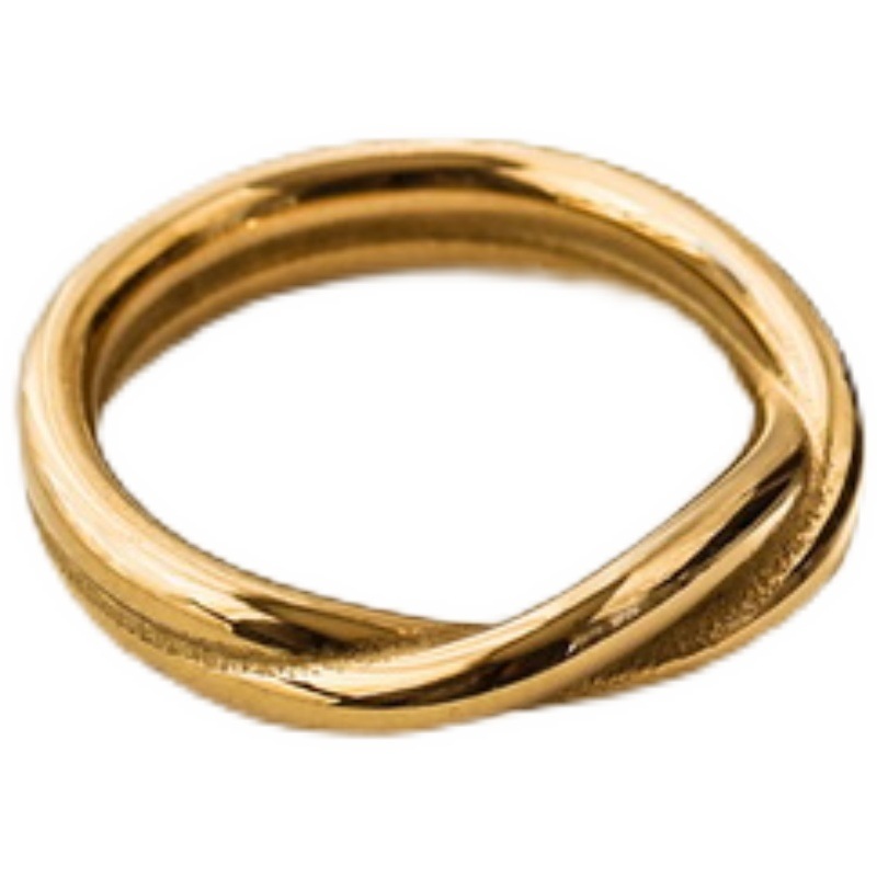 Women's Fashion Cross Titanium Steel Ring