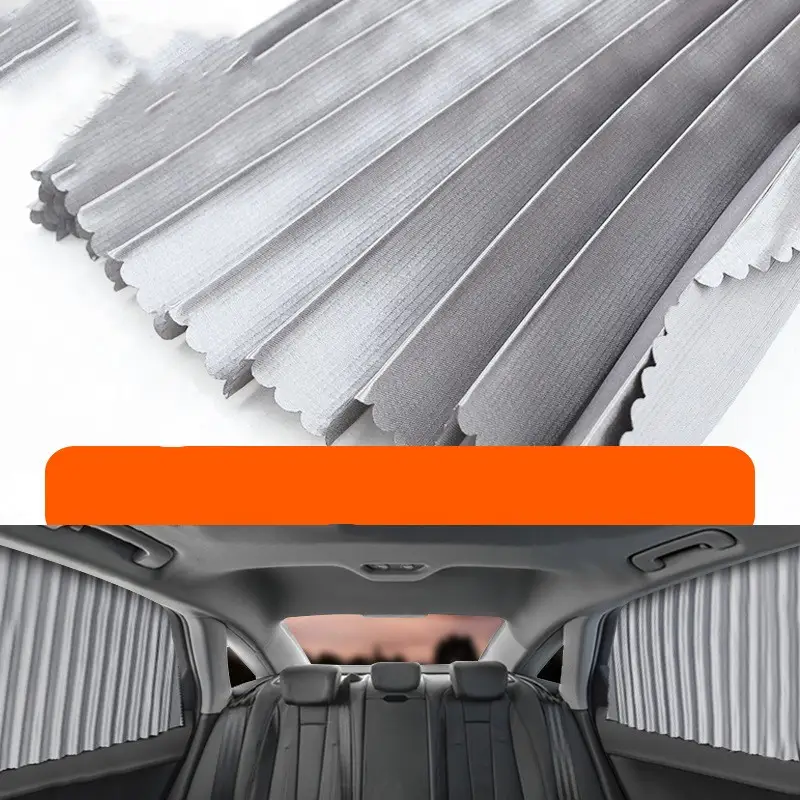 Sunscreen Heat Insulation Auto Retractable Sun Curtain