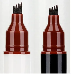 Double headed Black Rod White Rod Eyebrow Pencil Red Brown - Shop at LoveMi