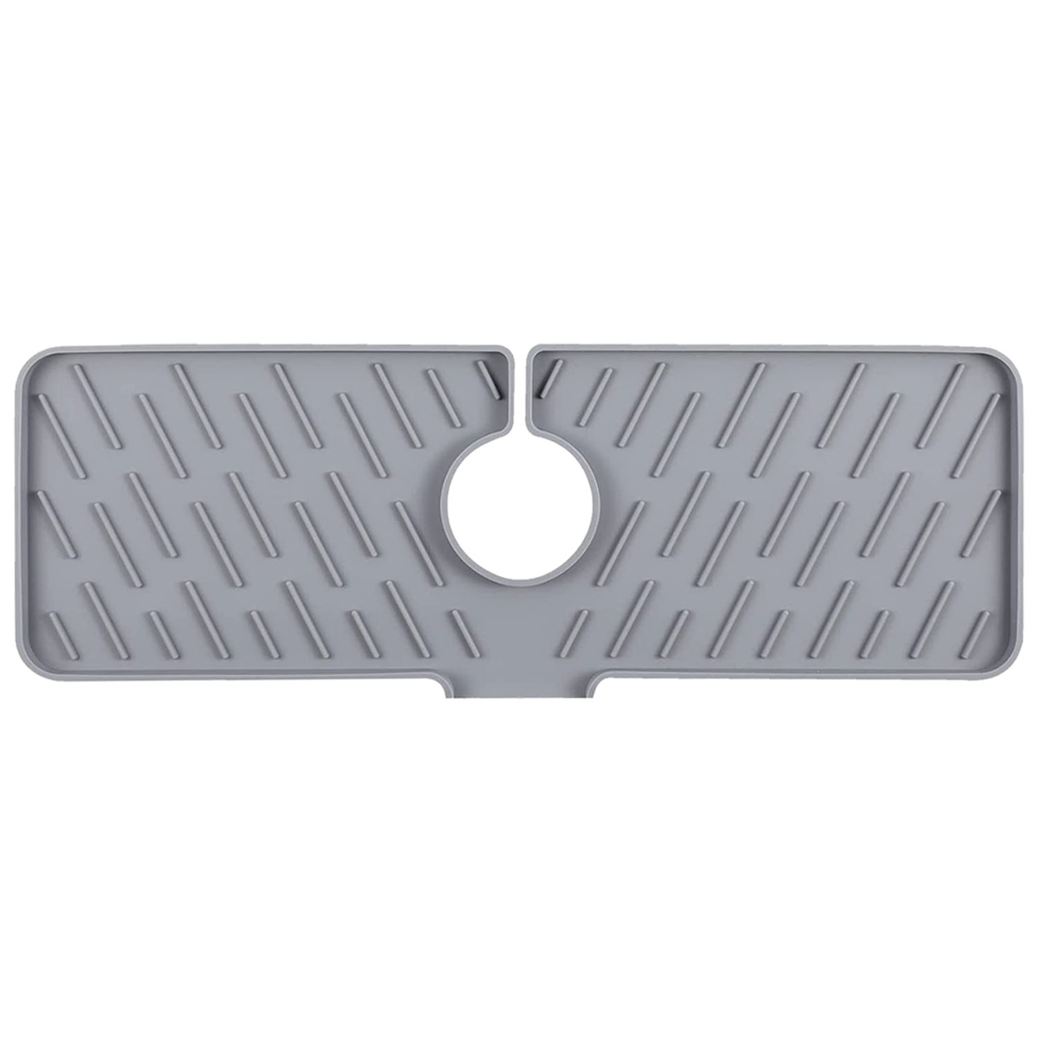 1Pc Silicone Faucet Mat Kitchen Sink Splash Guard Drain Mat Drying Pad Kitchen Mat Bathroom Drip Catcher