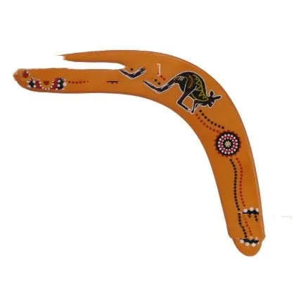 Wooden Revolving Dart Flying Back V-shaped Outdoor