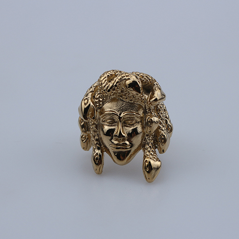 Bague Méduse Visage