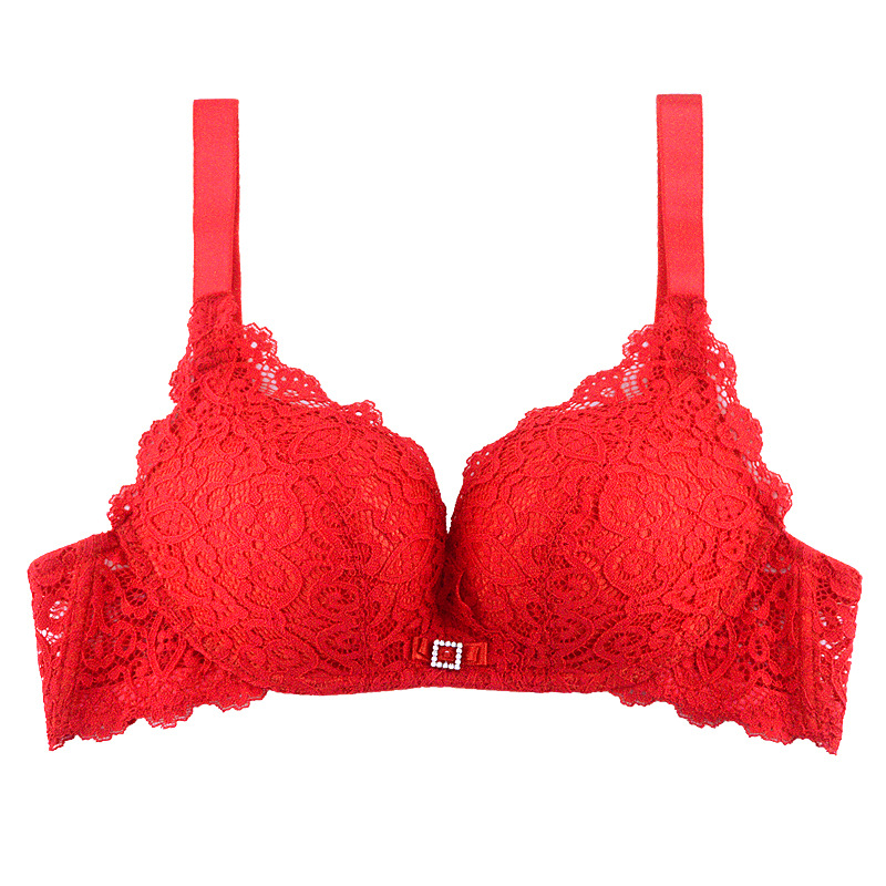 Title 3, Lace Princess Small Chest Thick Cup Gathered Ad...