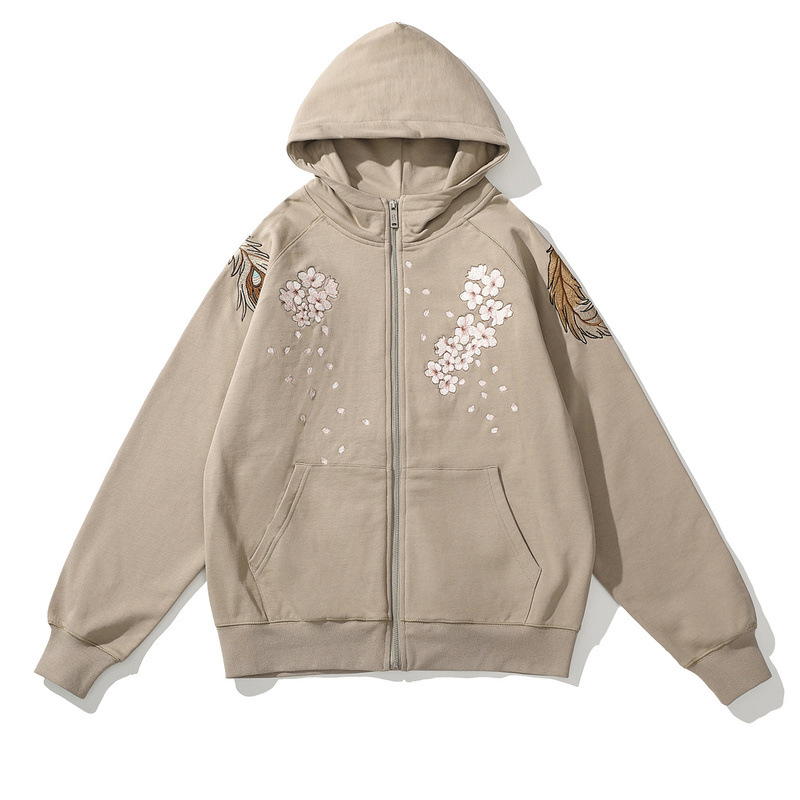Men's Fashion Casual Embroidered Hooded Sweatshirt — image 1