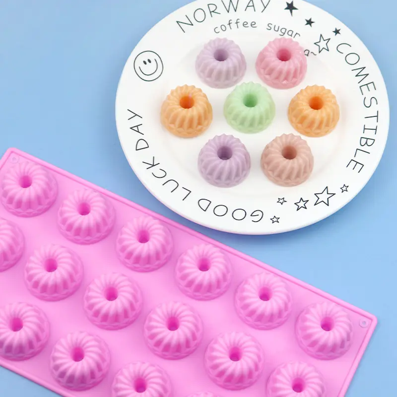 Kelilu Silicone Cake Mold 18 Mousse Round