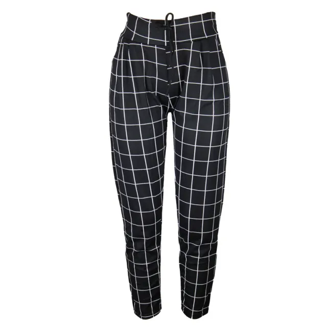 Wild plaid pants Black - Shop at LoveMi