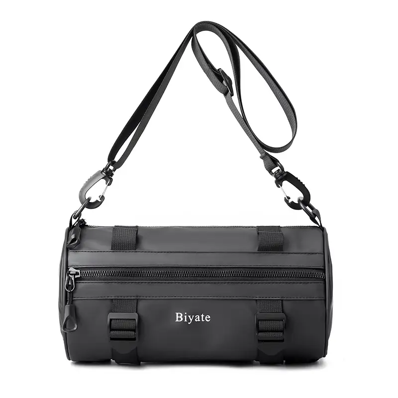 Crossbody Barrel Bag for Travel and Outdoor Use