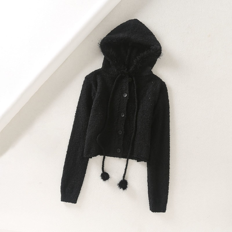 Title 4, Fashion hooded collar long sleeves