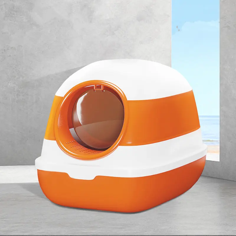 Soft Plastic Collapsible Cat Litter Basin Fully