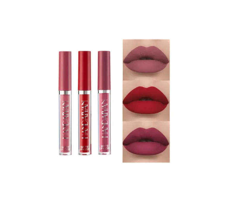 Matte Non-stick Cup Lip Gloss, Non-fading Liquid