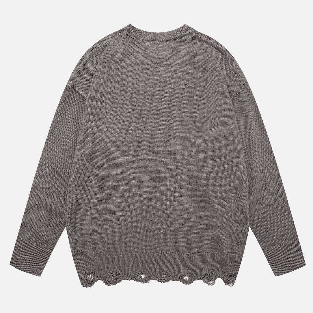 Design Sense Young Ruffian Handsome Men's And Women's Knitwear